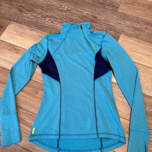 Lole Performance Long Sleeve Half Zip Up Shirt